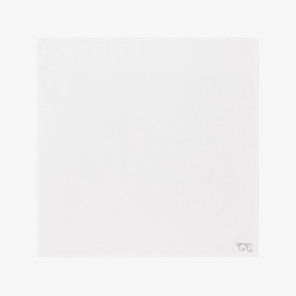 Tartine et Chocolat-Муслиновые салфетки кремово-серые туаль де жуи из хлопка (2шт.) | Childrensalon