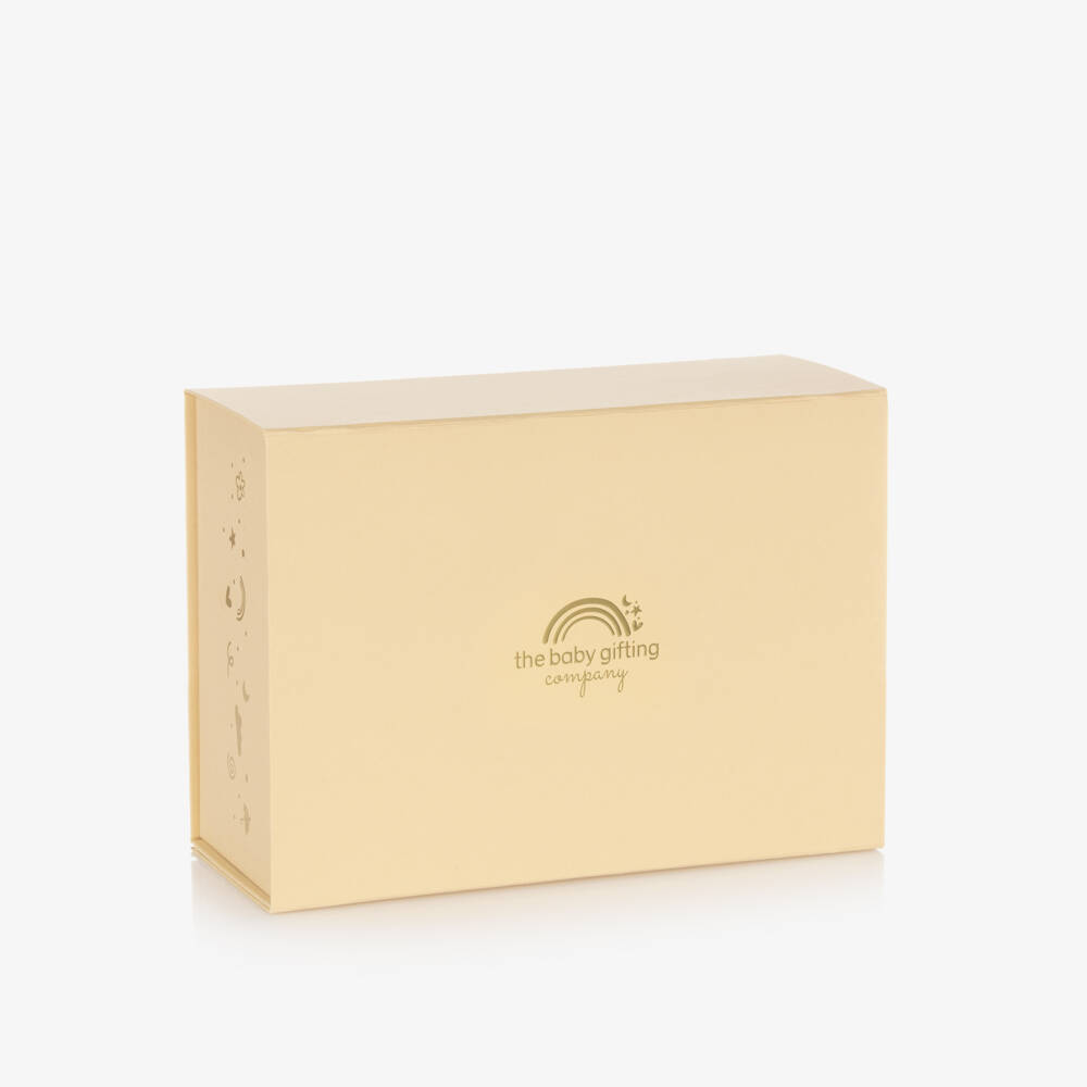 The Baby Gifting Company-Blue Personalised Teddy Baby Gift Set | Childrensalon