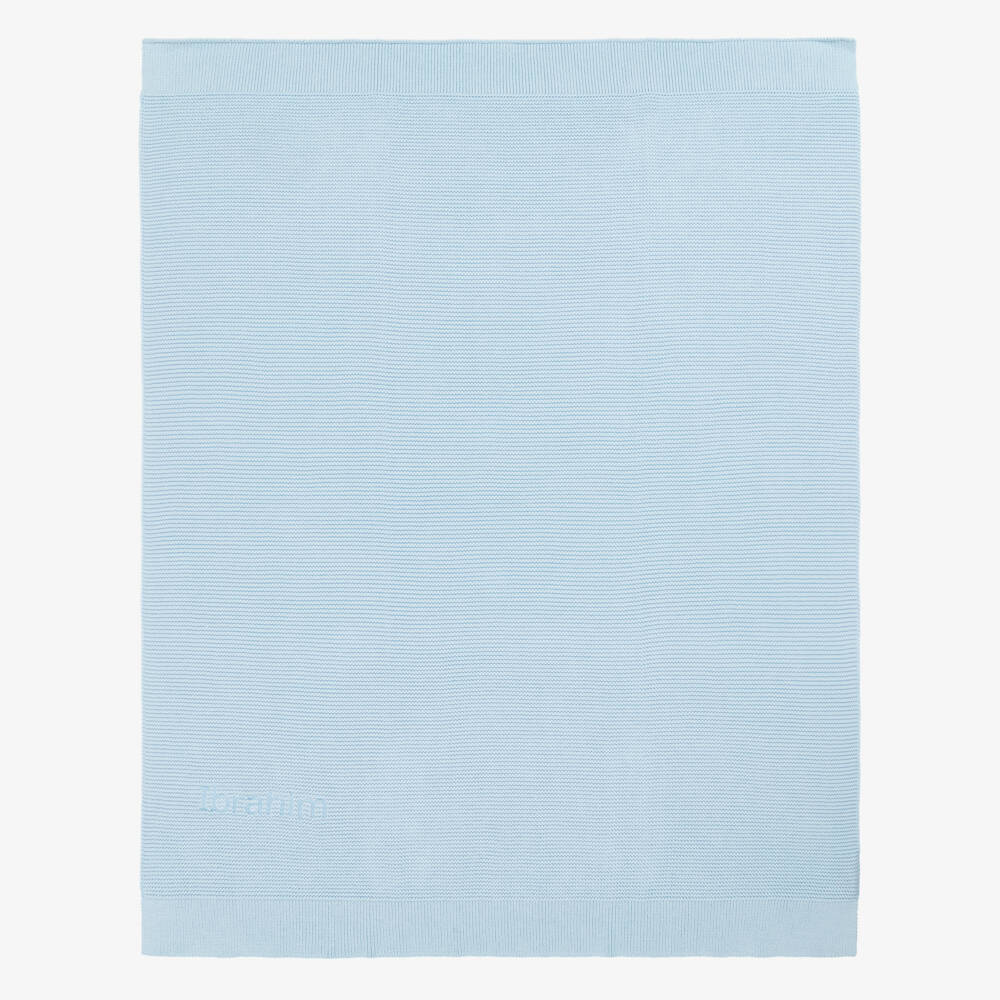 The Baby Gifting Company-Boys Blue Musical Carousel Personalised Baby Gift Set | Childrensalon