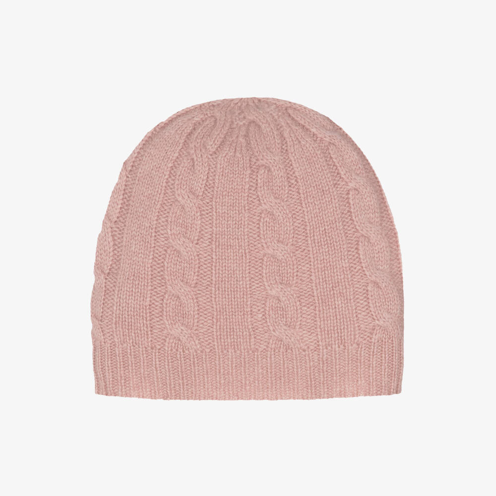 The Baby Gifting Company-سلة هامبر مخصصة كشمير لون زهري للبنات الرضع | Childrensalon