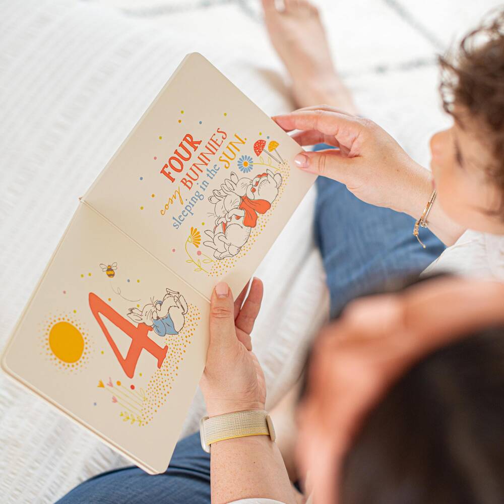 The Baby Gifting Company-Pink Personalised Lullaby Baby Gift Set | Childrensalon