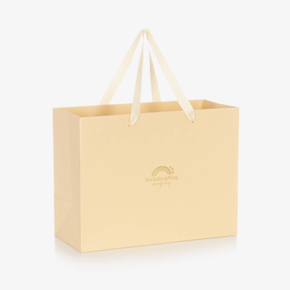 The Baby Gifting Company-Подарочный набор розовый именной с мишкой для малышей | Childrensalon