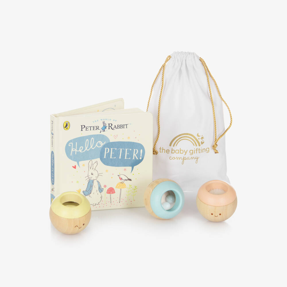 The Baby Gifting Company-Pink Playtime Tales Personalised Hamper | Childrensalon