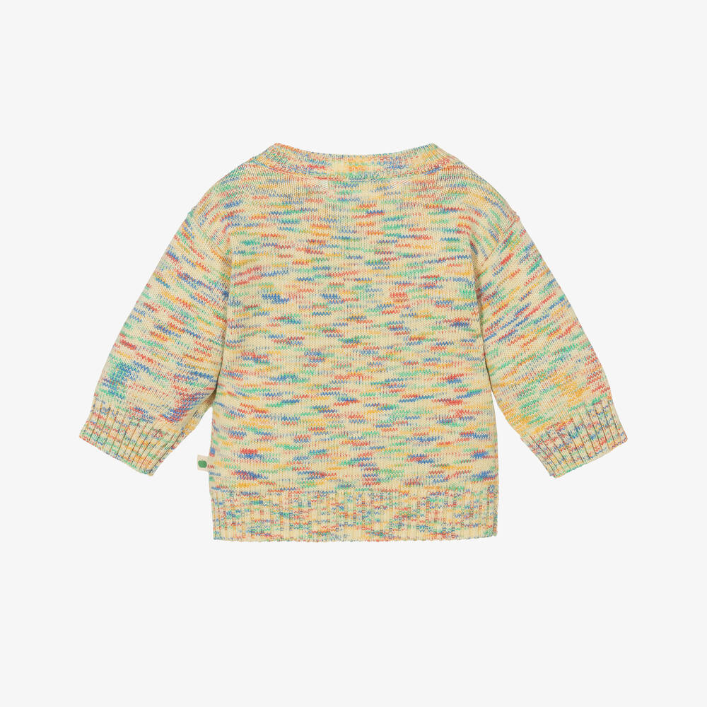 The Bonniemob-Ivory Organic Cotton Knit Sweater | Childrensalon
