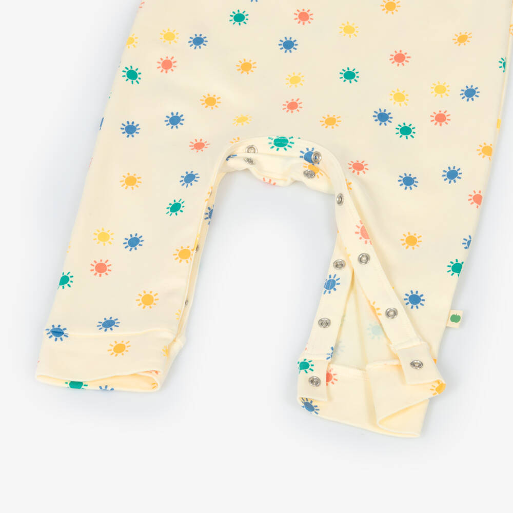 The Bonniemob-أفارول رومبر قطن لون عاجي للرضع | Childrensalon