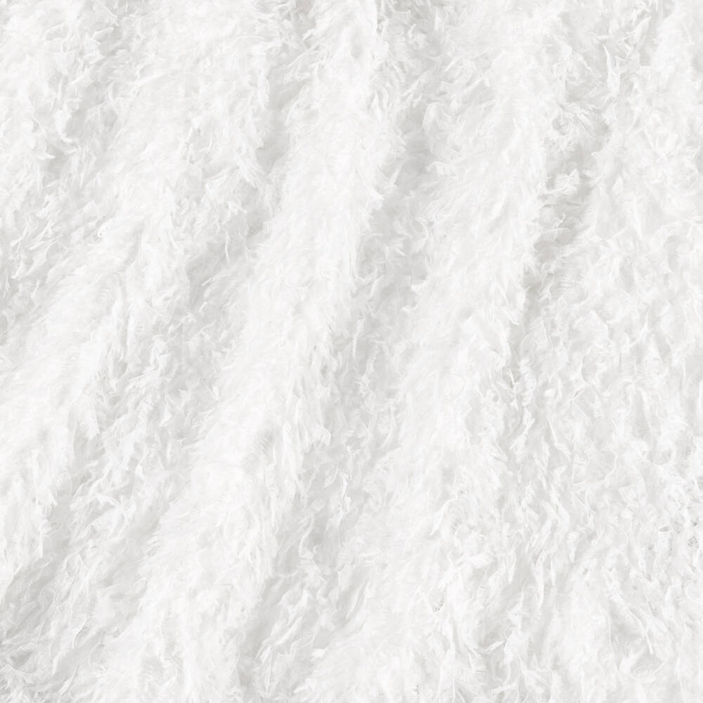 The Tiny Universe-فستان مزين بريش صناعي لون أوف وايت | Childrensalon