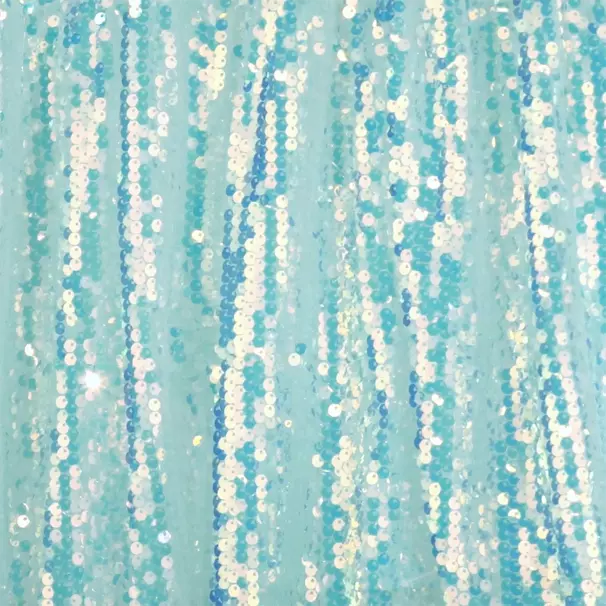 The Tiny Universe-Girls White Iridescent Sequin Dress | Childrensalon