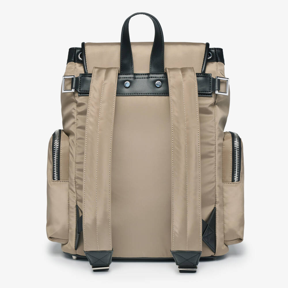 TIBA + MARL-حقيبة ظهر لتغيير الحفاظات لون بيج (38 سم) | Childrensalon