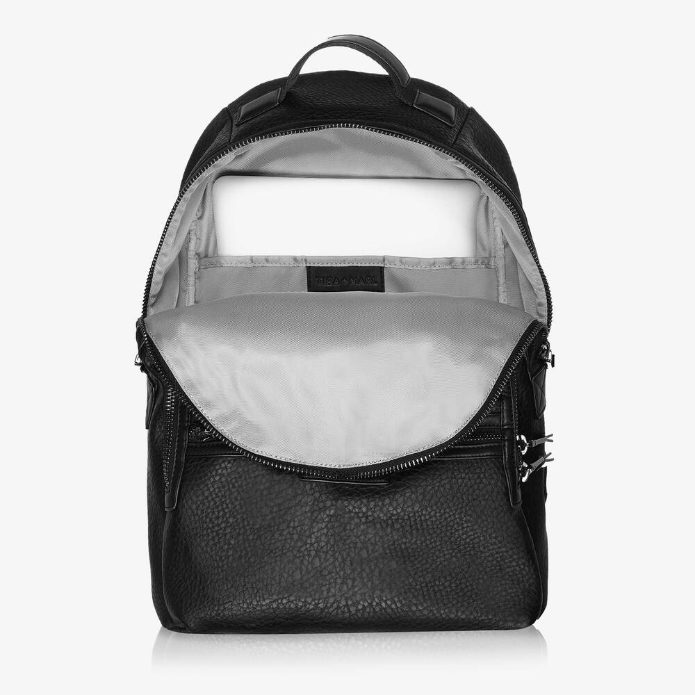 TIBA + MARL-Black Changing Backpack (42cm) | Childrensalon