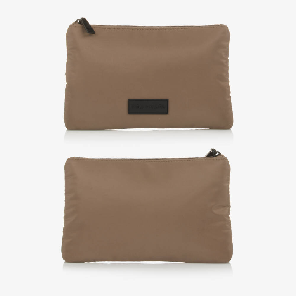 TIBA + MARL-Mocha Brown Backpack Changing Bag (40cm) | Childrensalon