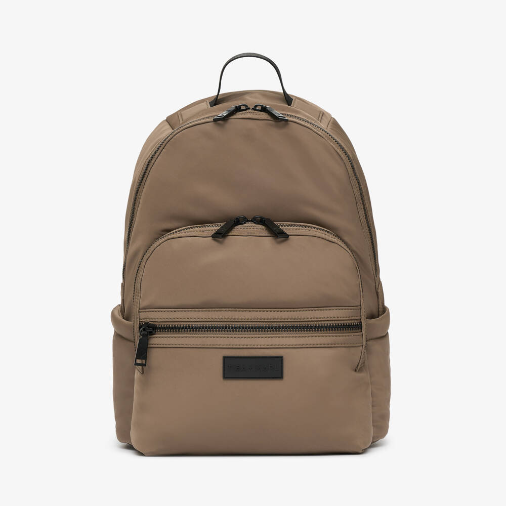 TIBA + MARL-Mocha Brown Backpack Changing Bag (40cm) | Childrensalon