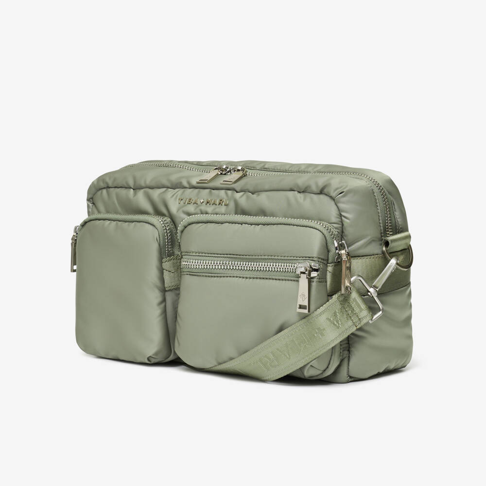 TIBA + MARL-Sage Green Stroller Changing Bag (32cm) | Childrensalon