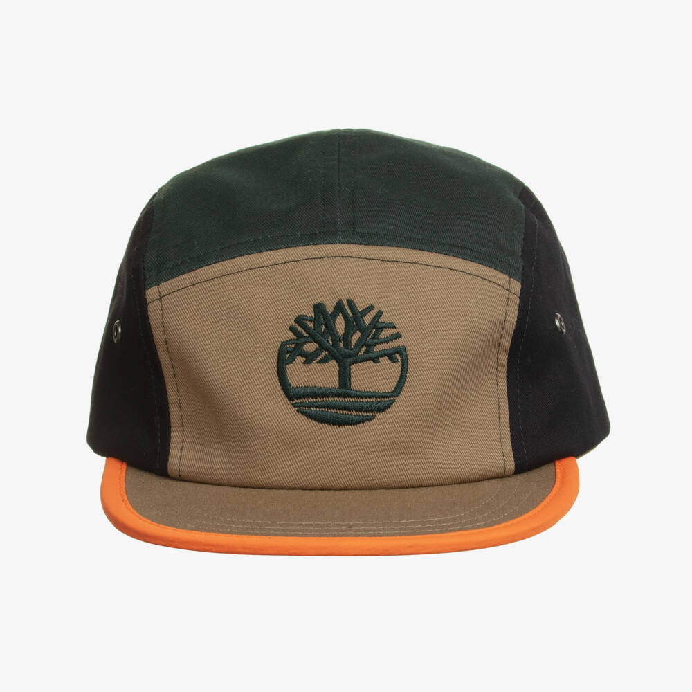 Timberland-قبعة قطن لون بيج للأولاد | Childrensalon