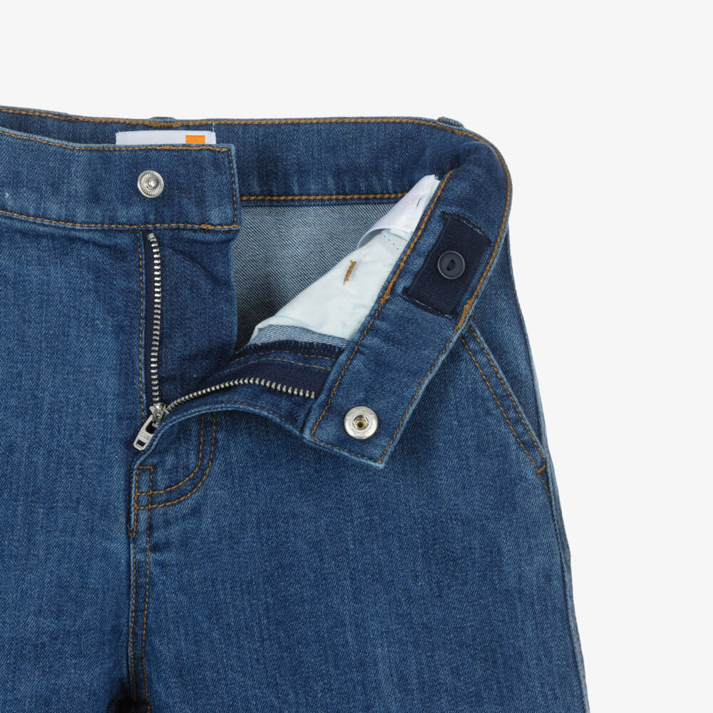 Timberland-Boys Blue Denim Carpenter Jeans | Childrensalon
