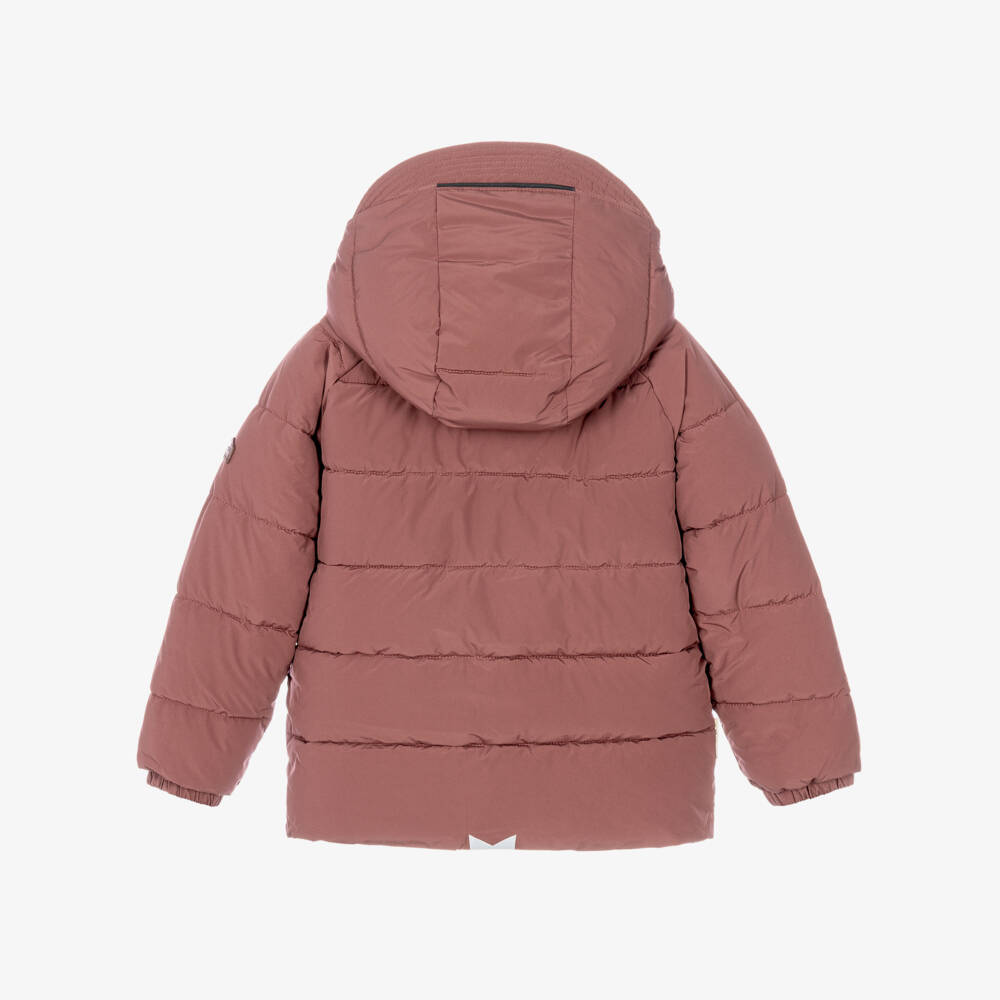 Töastie-Girls Berry Pink Lunar Puffer Jacket | Childrensalon