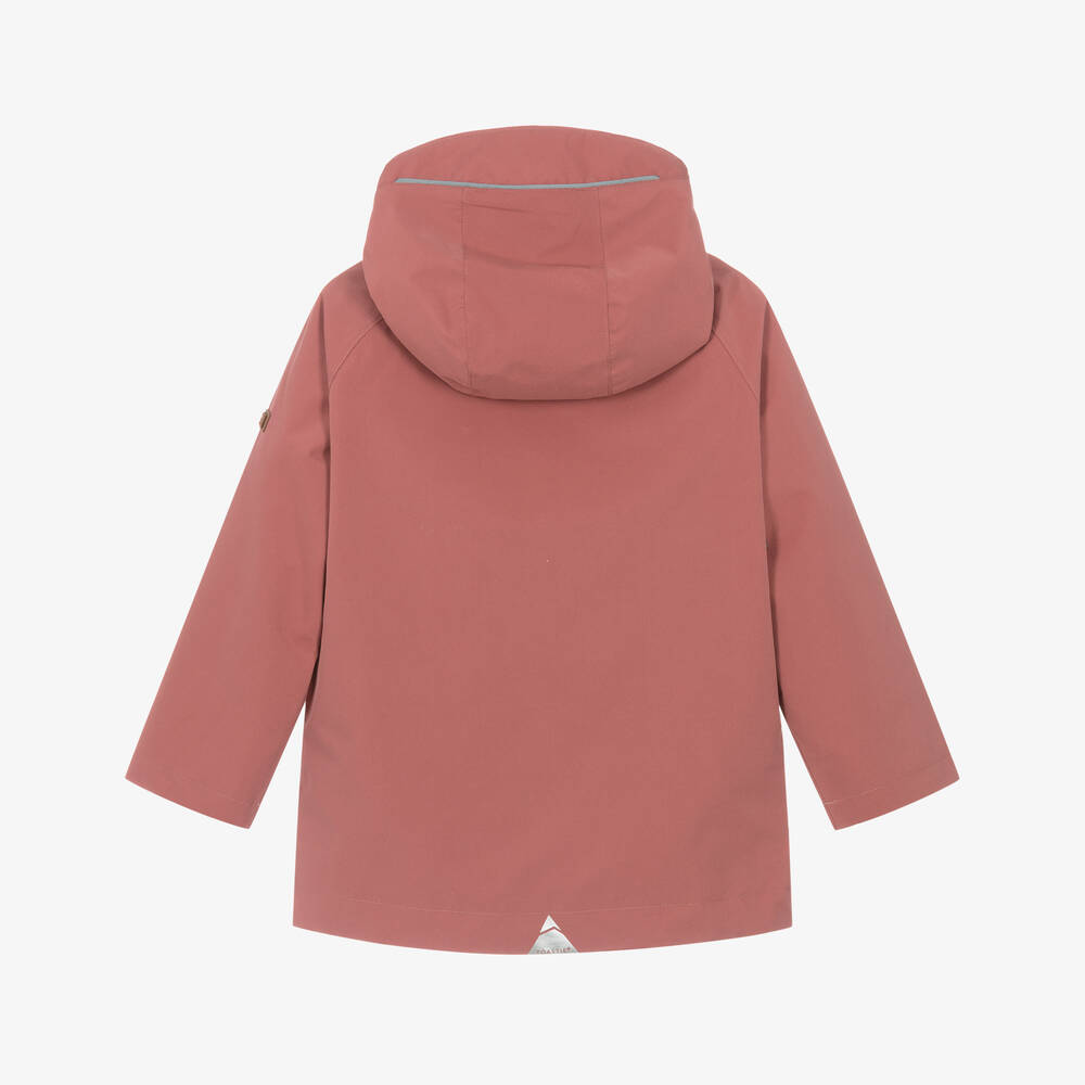 Töastie-Pink Waterproof Rain Jacket | Childrensalon
