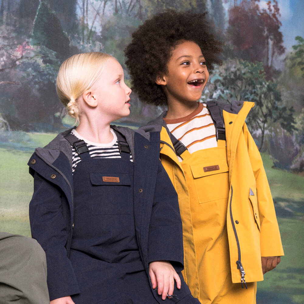 Töastie-Yellow Waterproof Rain Jacket | Childrensalon