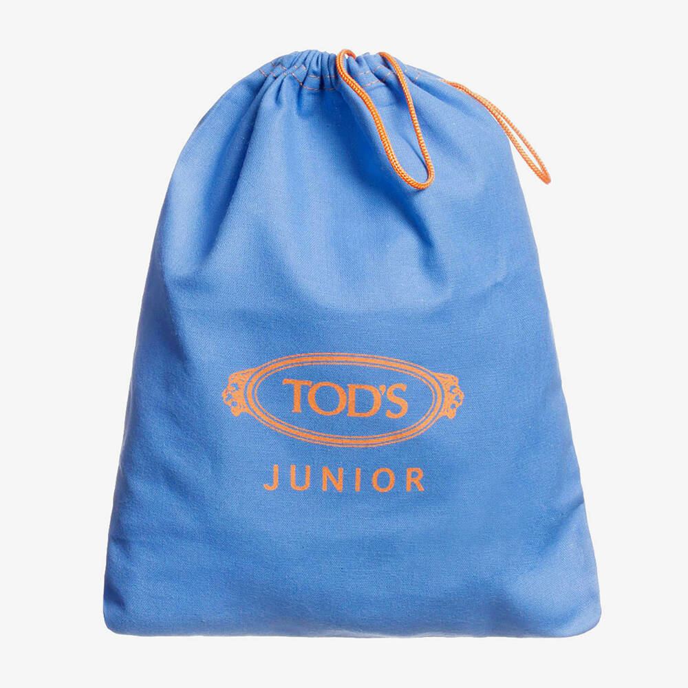 Tod's-Мокасины коричневые замшевые Gommino | Childrensalon