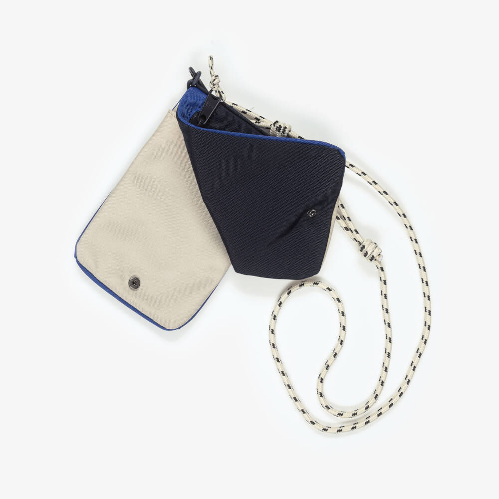 Tommy Hilfiger-Blue Colorblock Crossbody Phone Pouch | Childrensalon