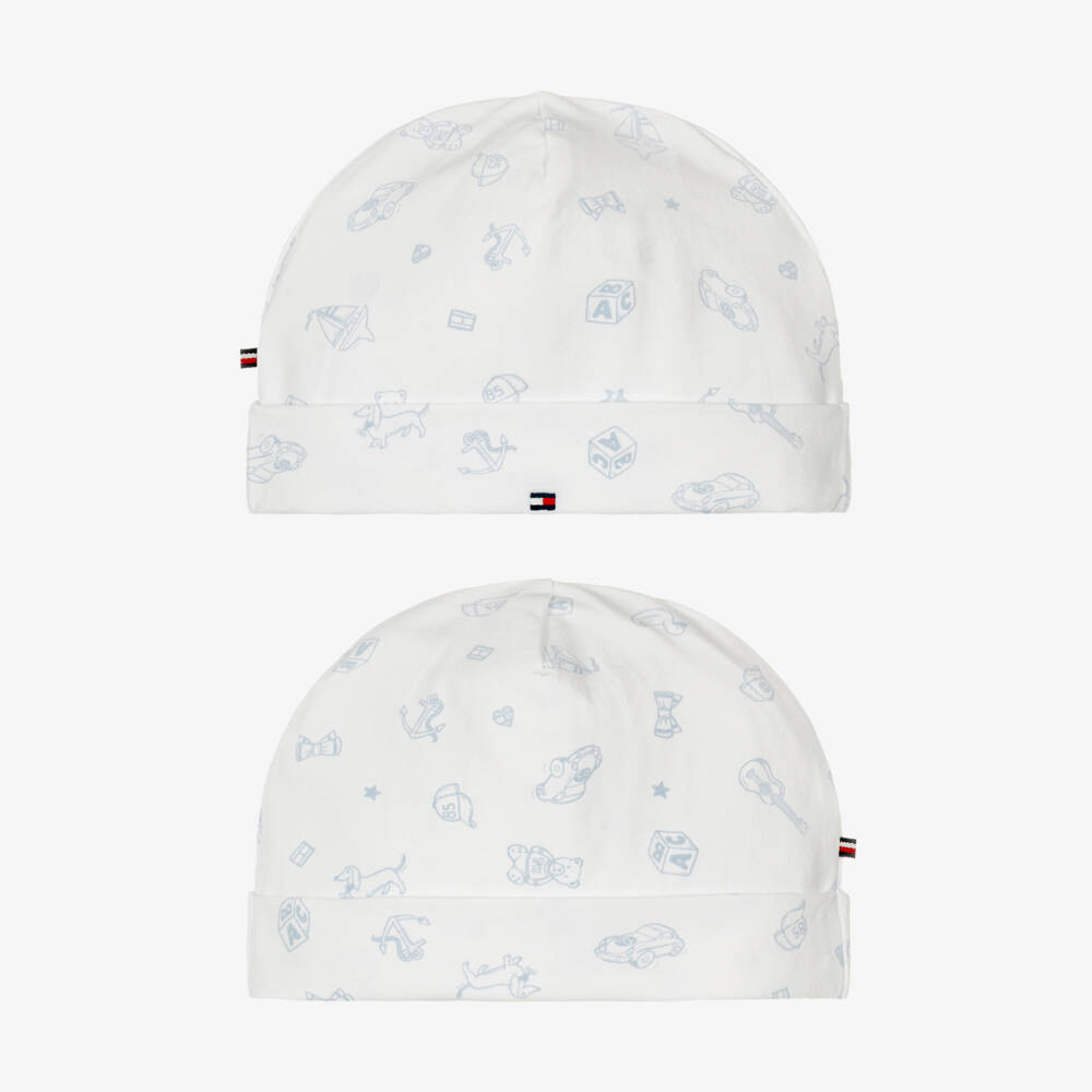 Tommy Hilfiger-Blue & White Newborn Baby Boy Gift Set | Childrensalon
