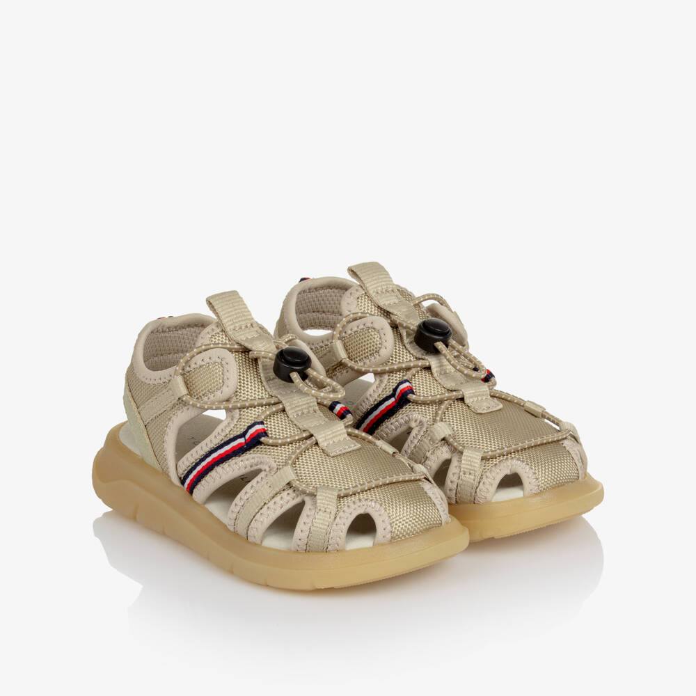 Tommy Hilfiger-صندل كانفاس لون بيج للأولاد | Childrensalon