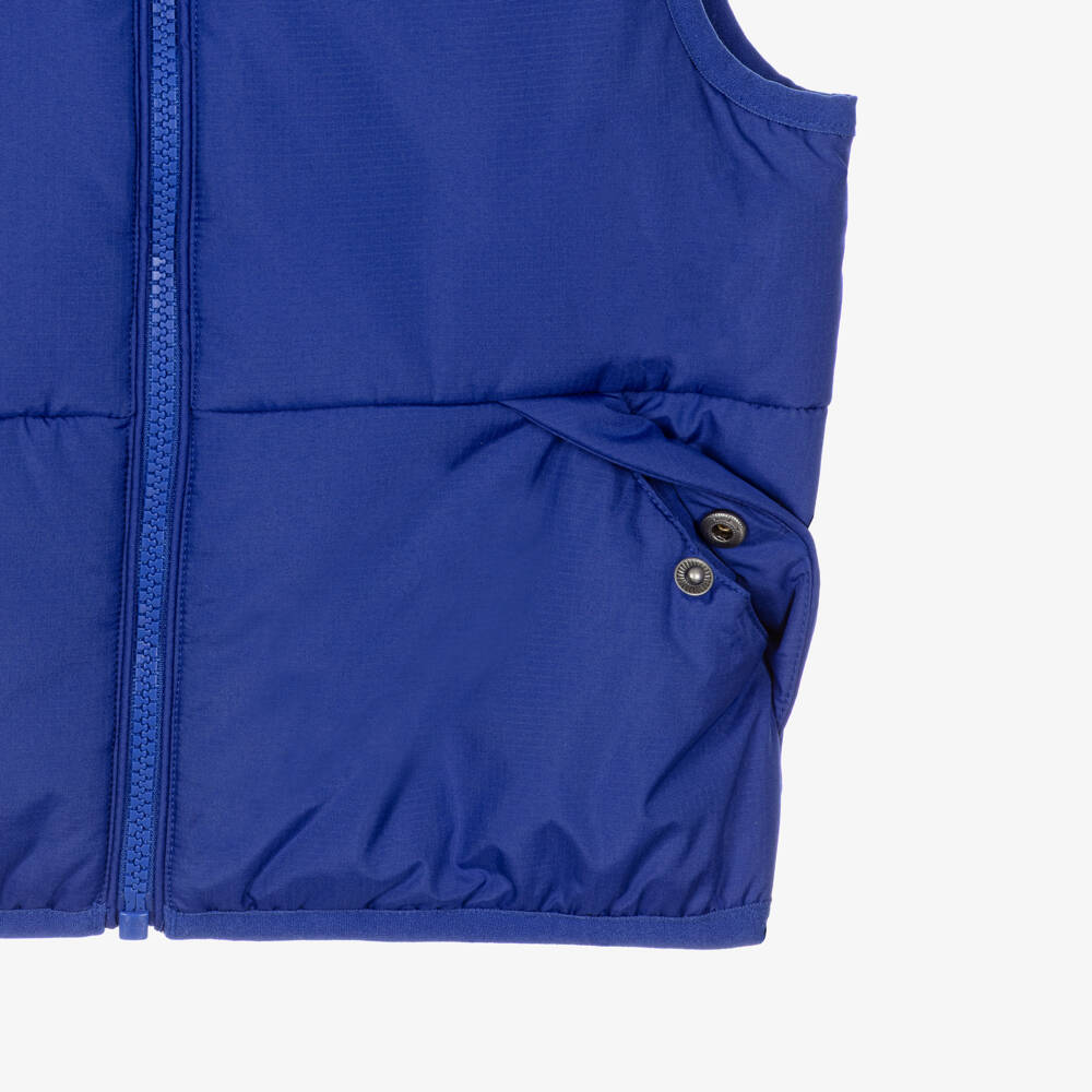 Tommy Hilfiger-Boys Blue Padded Ripstop Gilet | Childrensalon