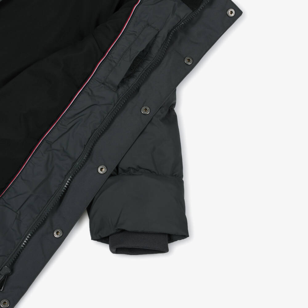 Tommy Hilfiger-معطف منفوخ لون رمادي للأولاد  | Childrensalon