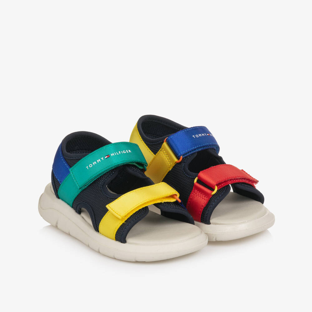 Tommy Hilfiger-صندل كانفاس بألوان متعددة للأولاد | Childrensalon
