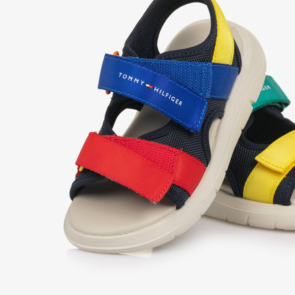 Tommy Hilfiger-صندل كانفاس بألوان متعددة للأولاد | Childrensalon