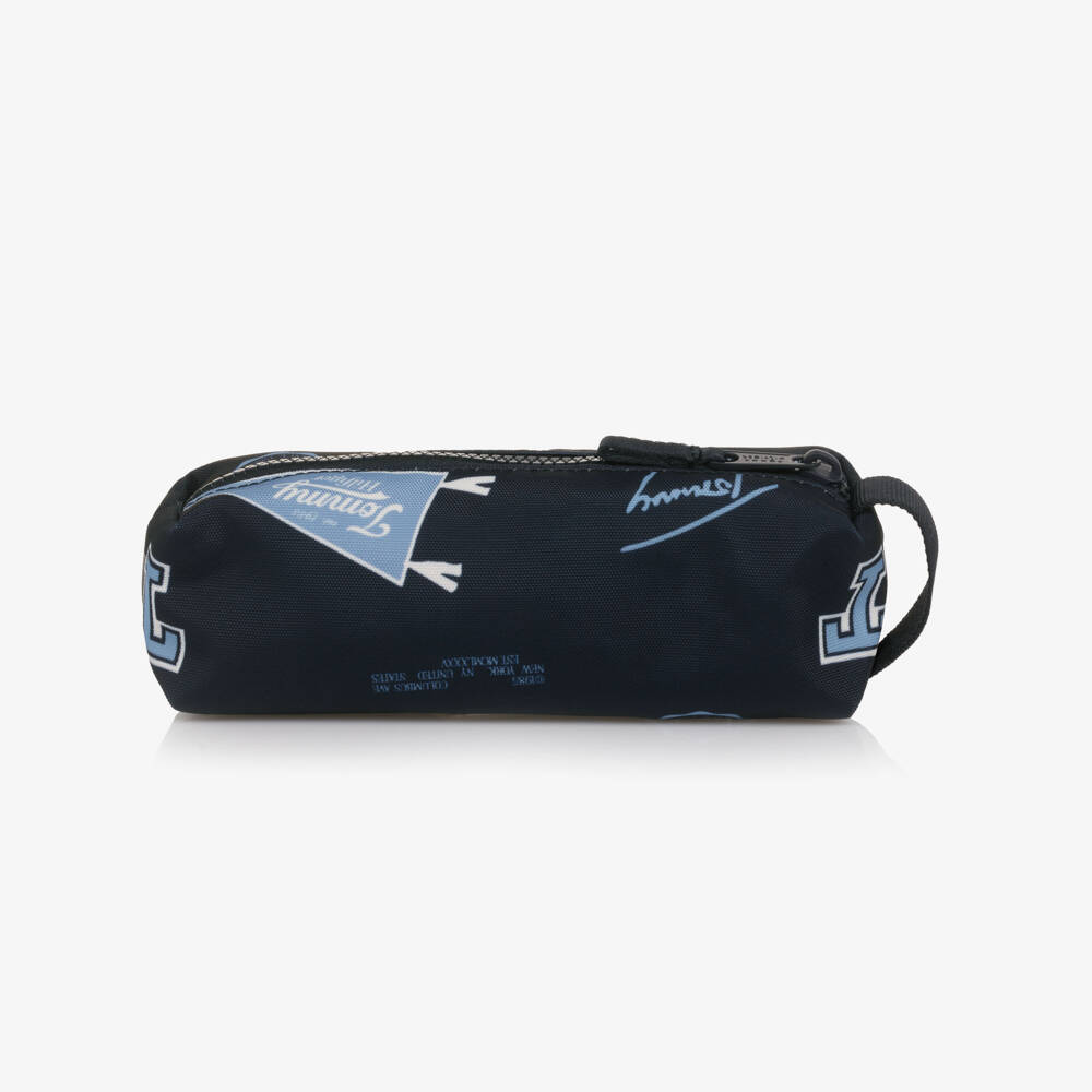 Tommy Hilfiger-Boys Navy Blue Varsity Print Pencil Case (20cm) | Childrensalon