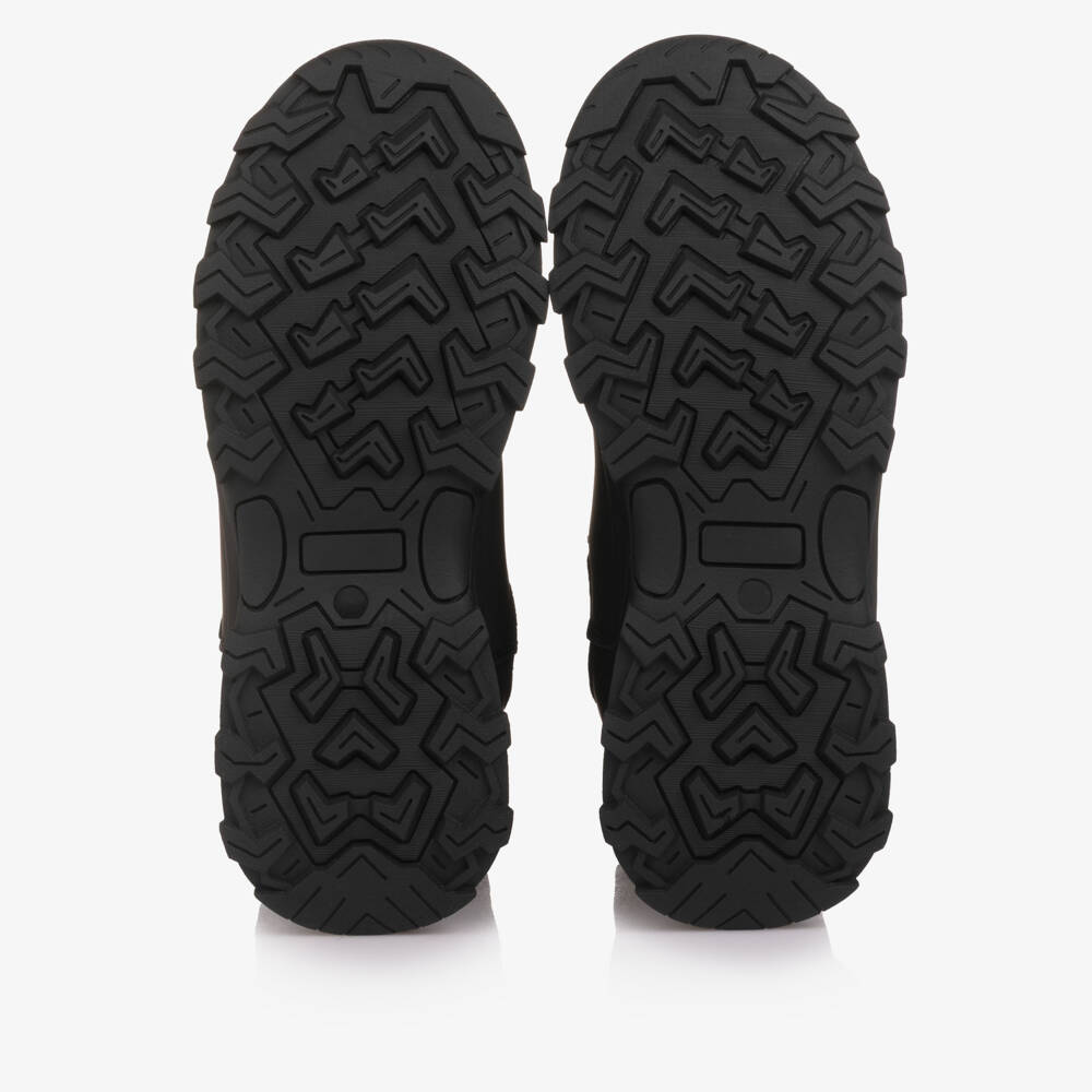 Tommy Hilfiger-Girls Black Rain Boots with Toggle Adjustor | Childrensalon