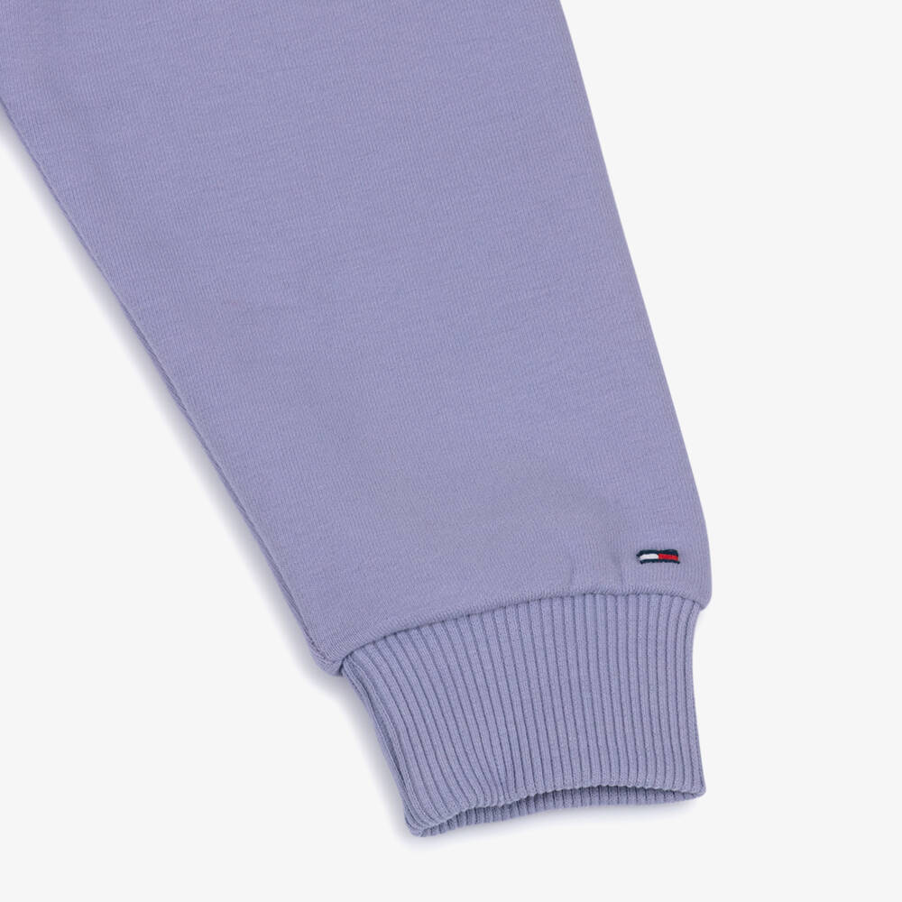 Tommy Hilfiger-Свитшот сиреневый трикотажный для девочек | Childrensalon