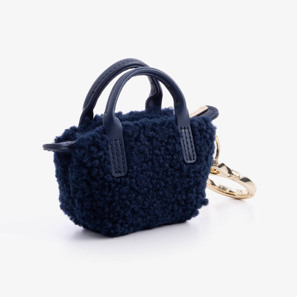 Tommy Hilfiger-Girls Mini Bag Charm in Dark Blue (12cm) | Childrensalon