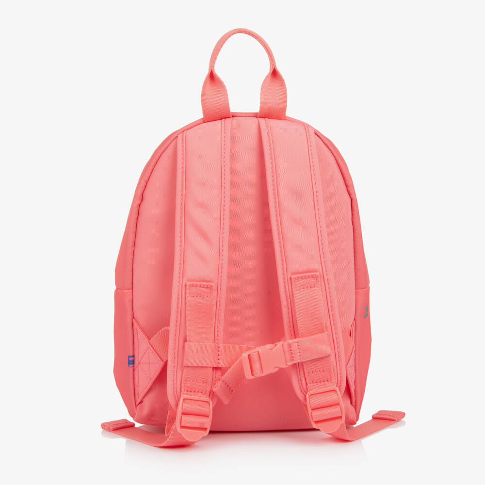 Tommy Hilfiger-Girls Pink Canvas Mini Backpack (29cm) | Childrensalon