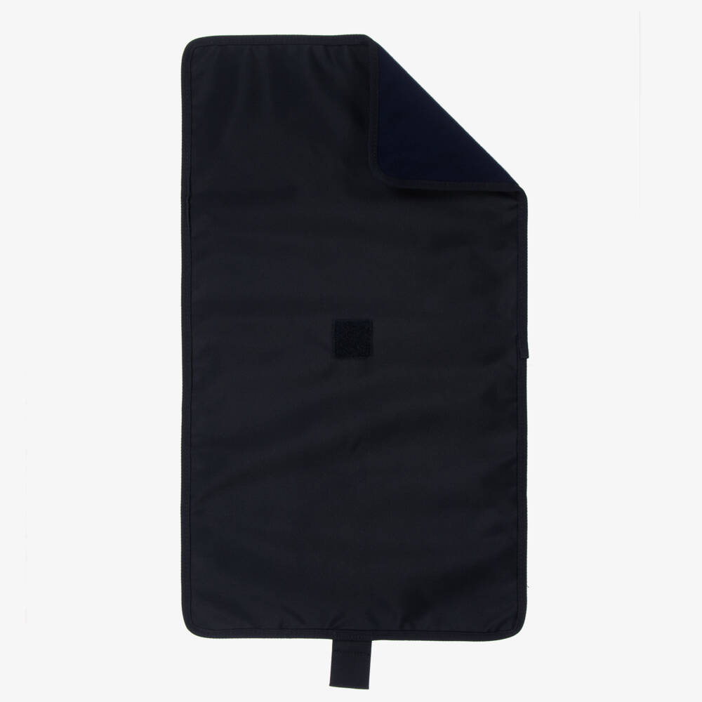 Tommy Hilfiger-Navy Blue TH Monogram Changing Bag (41cm) | Childrensalon