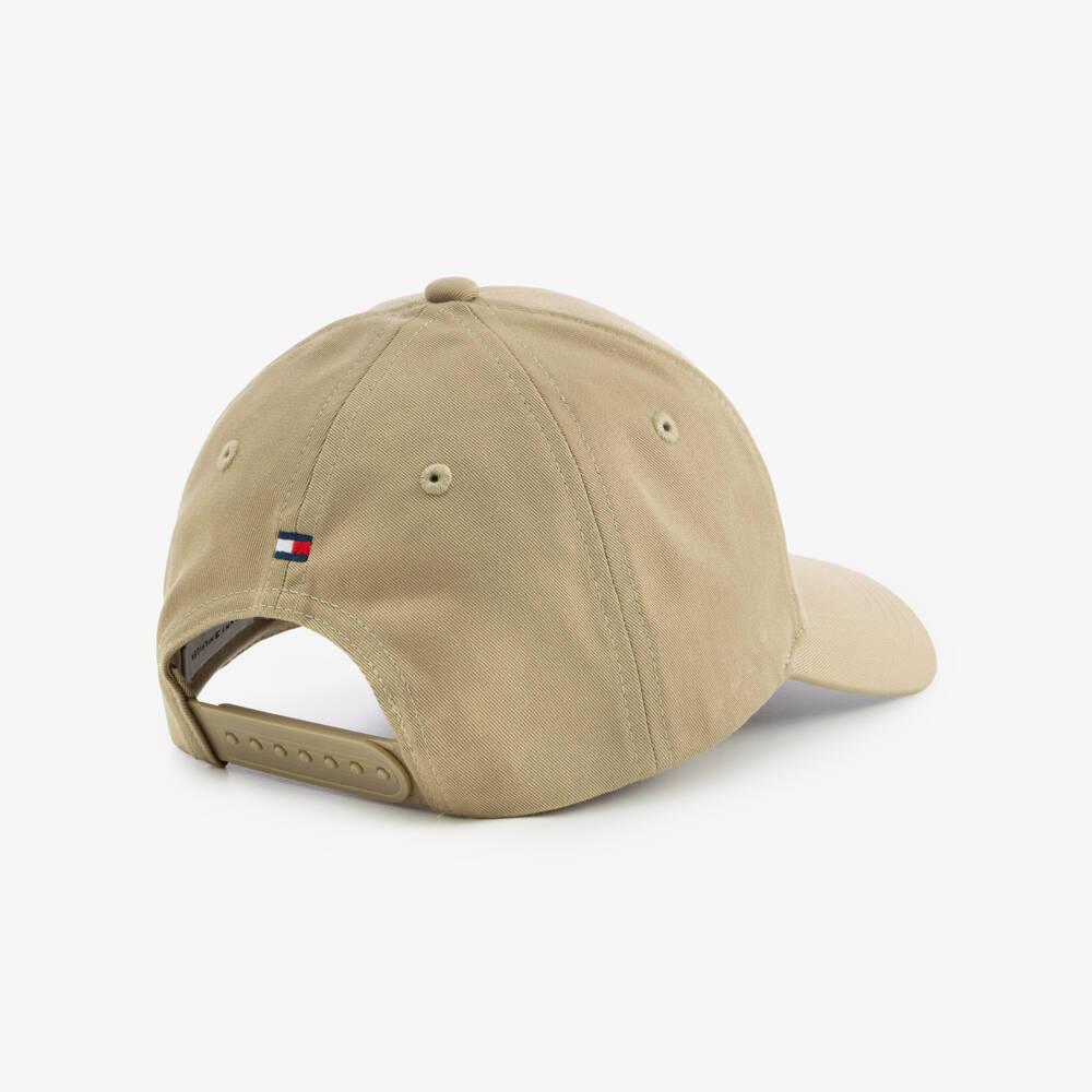 Tommy Hilfiger-Peanuts Flag Logo Cap in Beige | Childrensalon