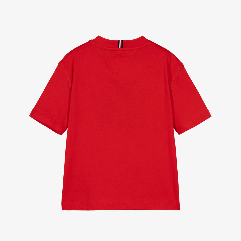 Tommy Hilfiger-Red Peanuts Graphic T-Shirt | Childrensalon