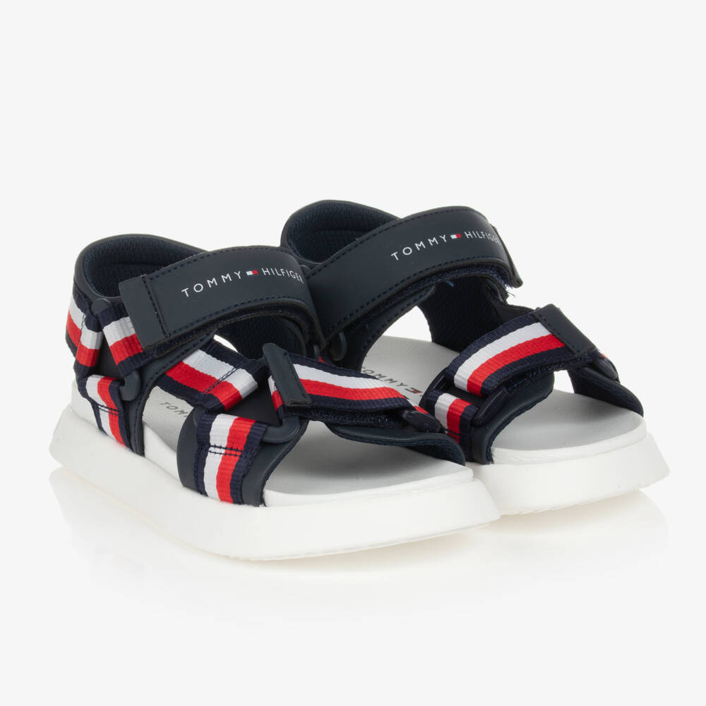 Tommy Hilfiger Boys Sandals In Navy 5