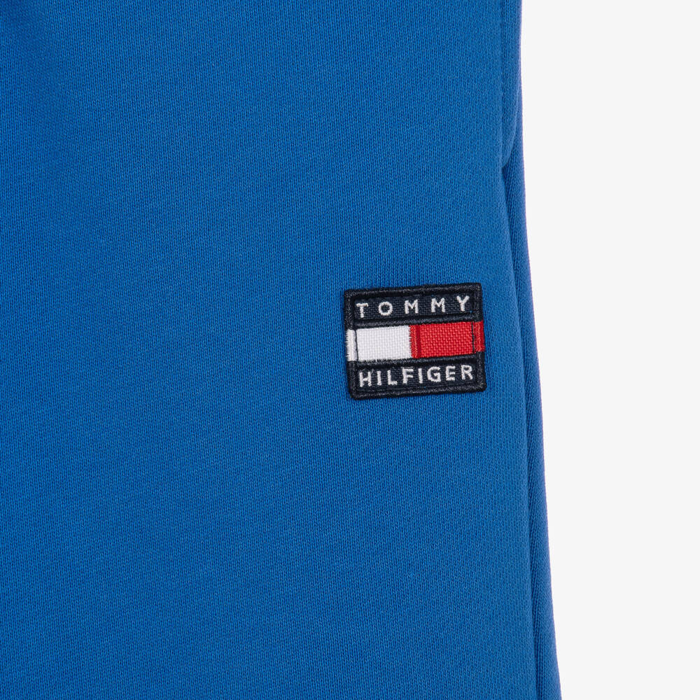 Tommy Hilfiger-Vibrant Blue Joggers with a Drawstring Waist | Childrensalon
