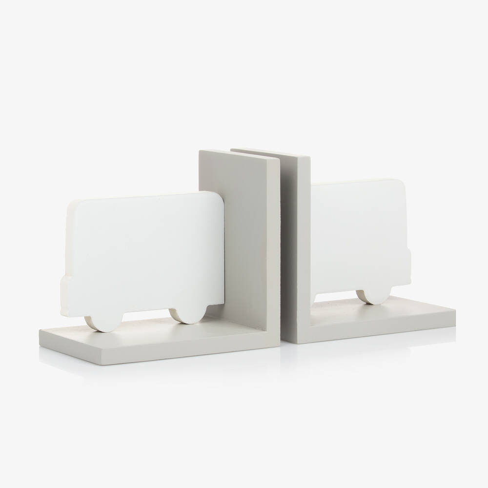 Treat Republic Sass & Belle-Personalised London Bus Bookends (30cm) | Childrensalon