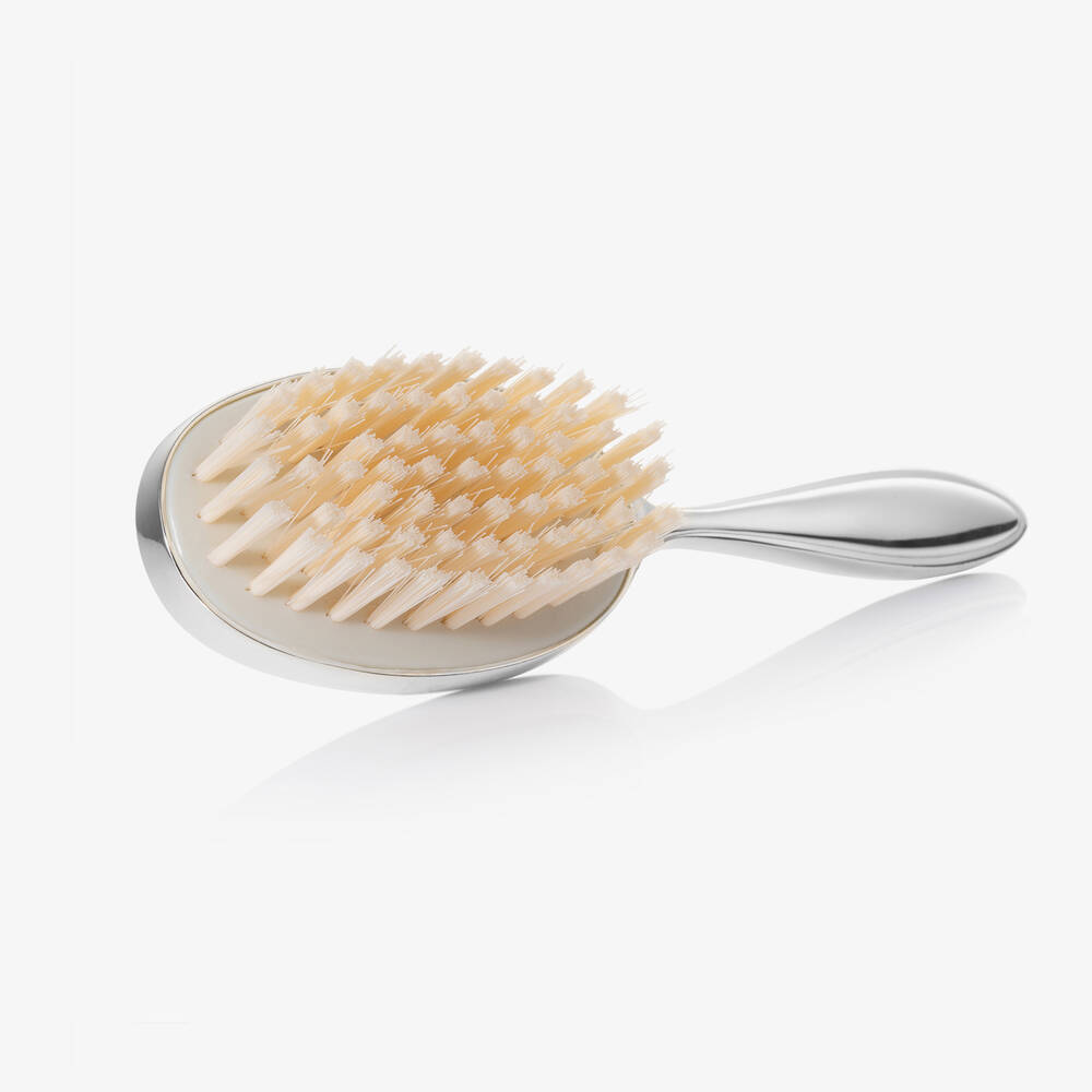 Treat Republic-Personalised Silver Hairbrush & Comb Keepsake  | Childrensalon