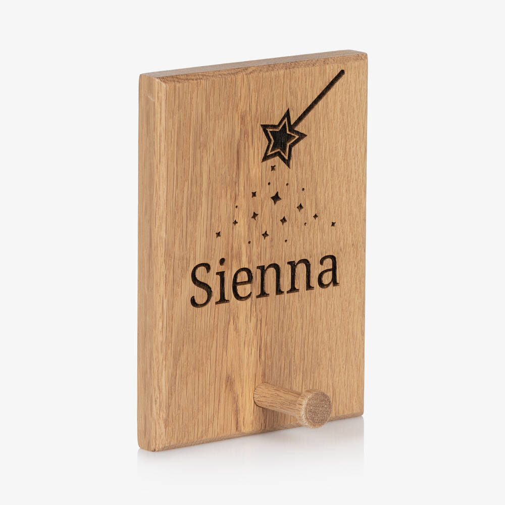 Treat Republic-Personalised Wooden Fairy Dust Peg Hook (18cm) | Childrensalon