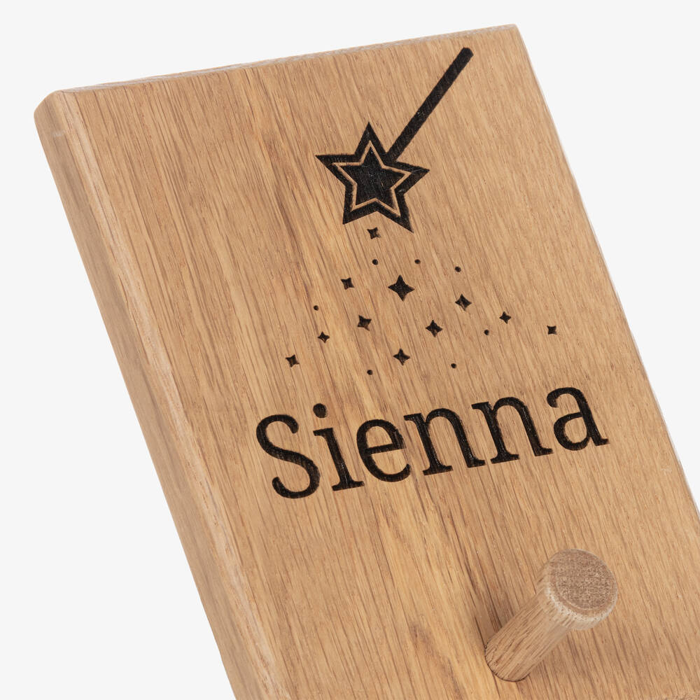 Treat Republic-Personalised Wooden Fairy Dust Peg Hook (18cm) | Childrensalon