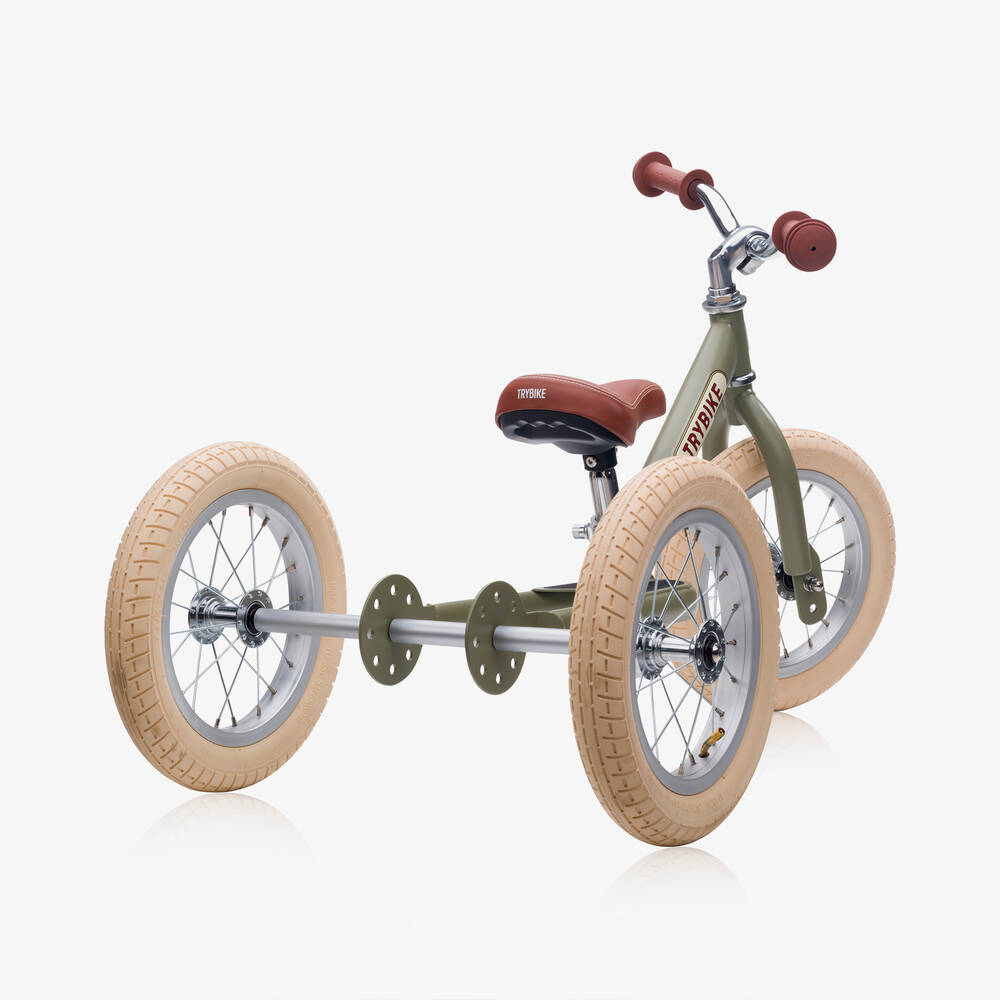 Trybike-Green 2-in-1 Trike | Childrensalon