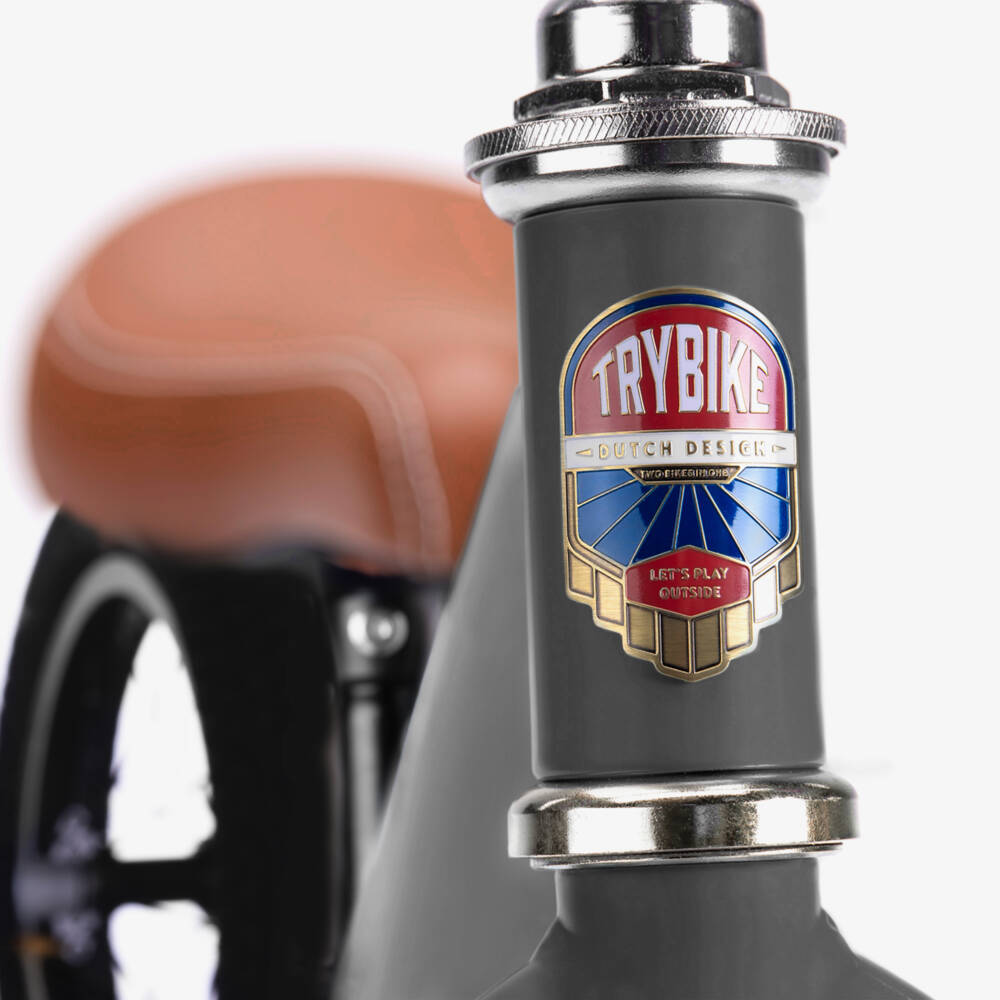 Trybike-دراجة ثلاثية العجلات 2 في 1 لون رمادي للأطفال | Childrensalon