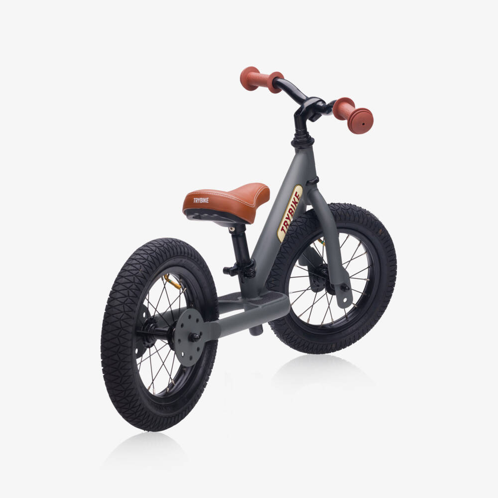 Trybike-دراجة ثلاثية العجلات 2 في 1 لون رمادي للأطفال | Childrensalon