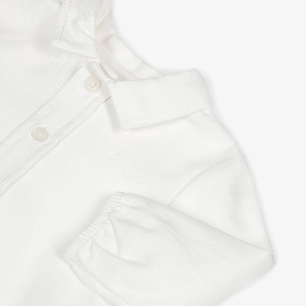 Tutto Piccolo-طقم شورت تارتان وبلوفر لون أحمر للأولاد | Childrensalon