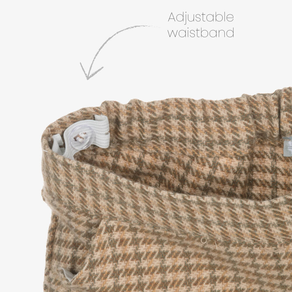 Tutto Piccolo-Girls Mustard Yellow Sweater & Beige Shorts Set with Tights | Childrensalon