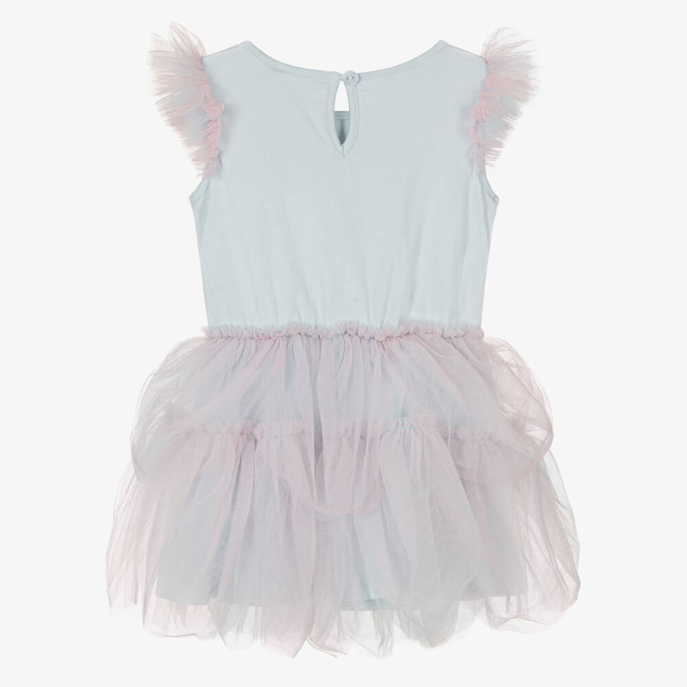 Tutu du Monde-Голубое платье-костюм русалки из тюля | Childrensalon