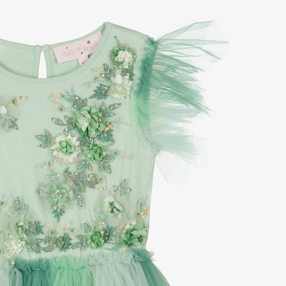 Tutu du Monde-Girls Green Forest Fairy Tutu Dress | Childrensalon